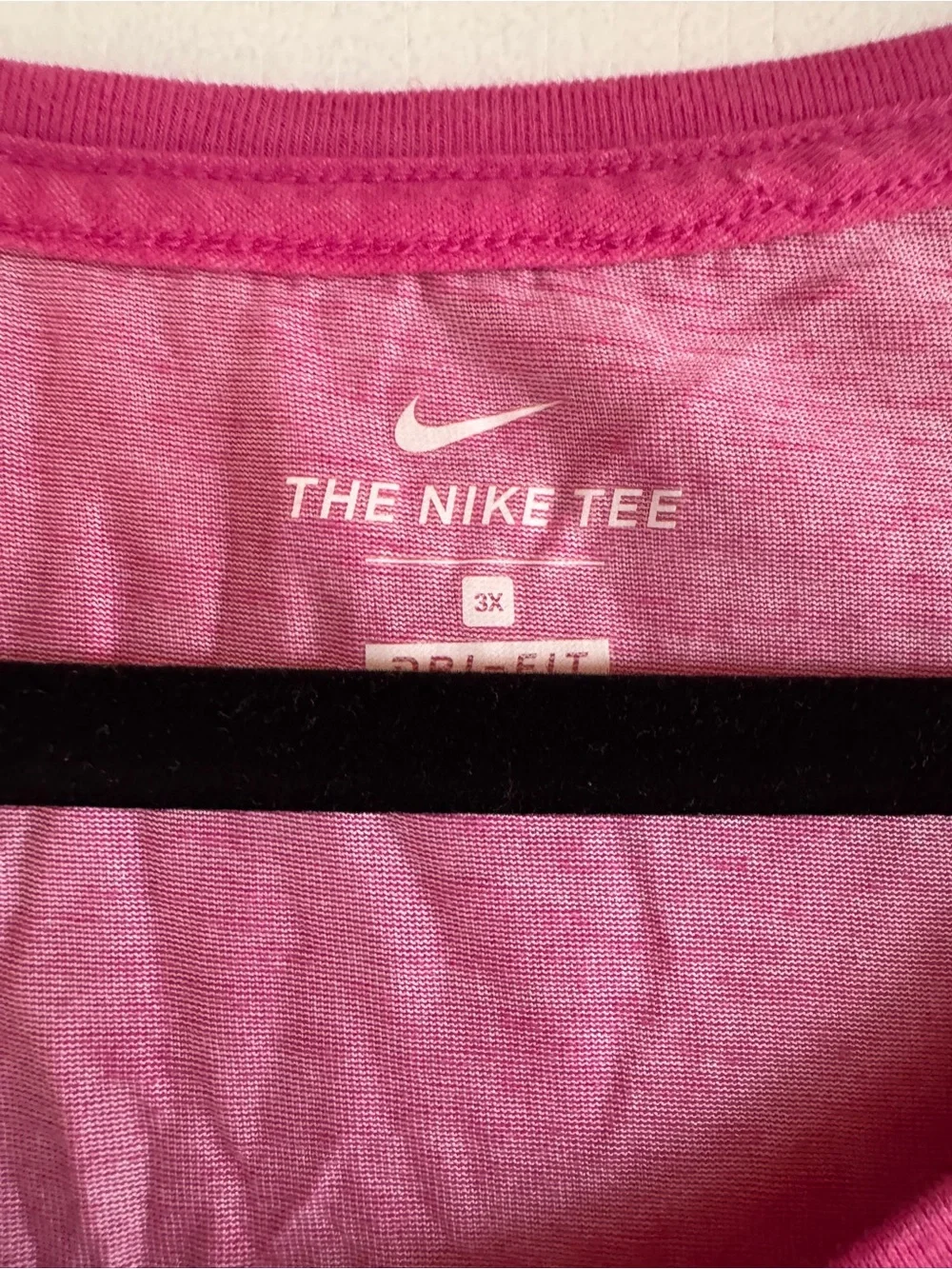 Nike Women's Pink Swoosh Crew T-Shirt